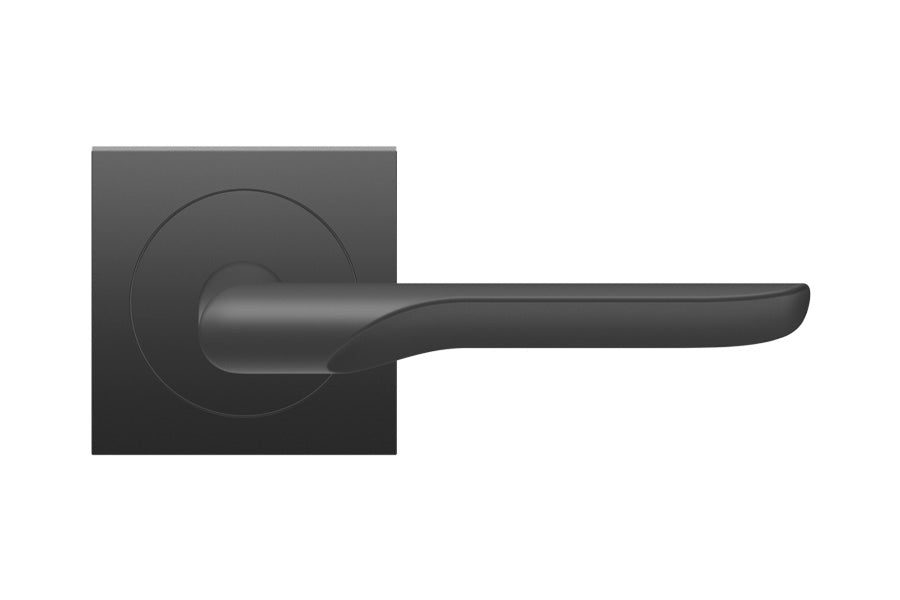 Karcher Design Maranello 3-Piece Rose Leverset for Pre-bored Door