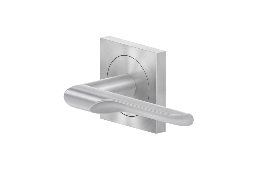 Karcher Design Maranello 3-Piece Rose Leverset for Pre-bored Door