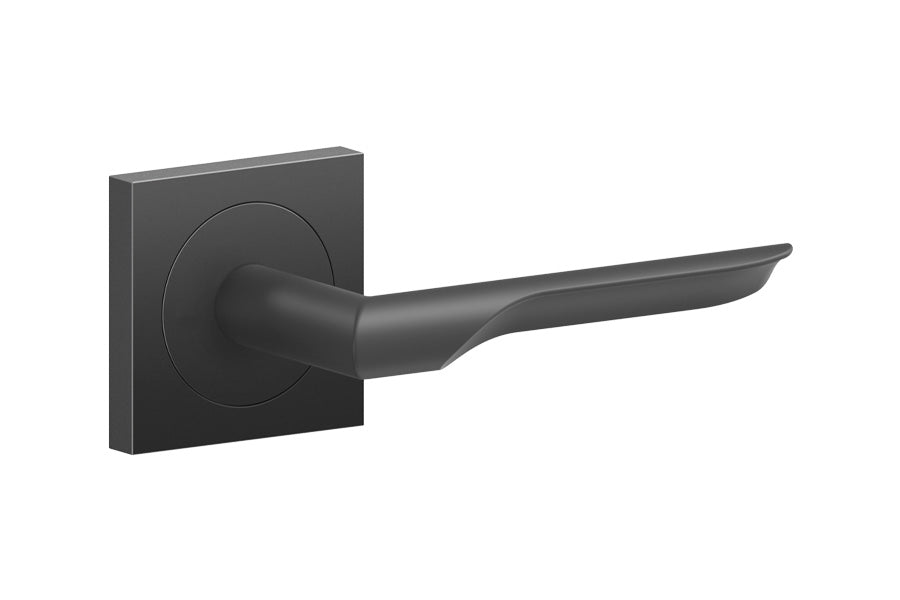 Karcher Design Maranello 3-Piece Rose Leverset for Pre-bored Door