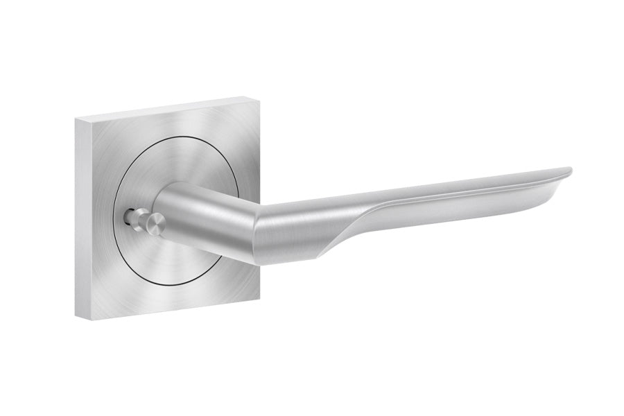 Karcher Design Maranello 3-Piece Rose Leverset for Pre-bored Door