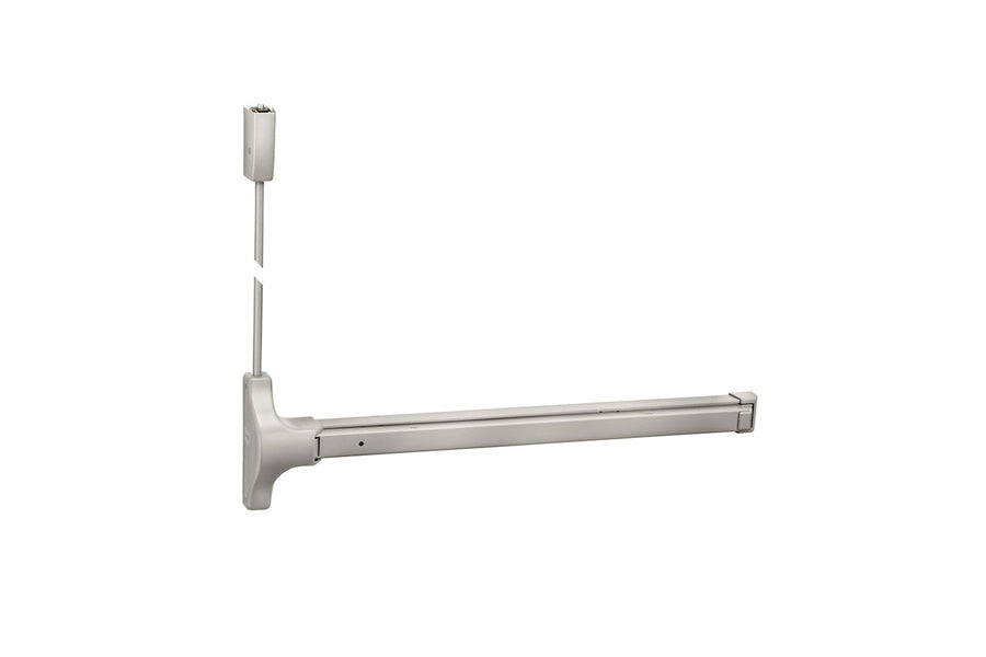 Accentra (Formerly Yale) 2170(F) LBR Surface Vertical Rod Exit Device, Less Bottom Rod