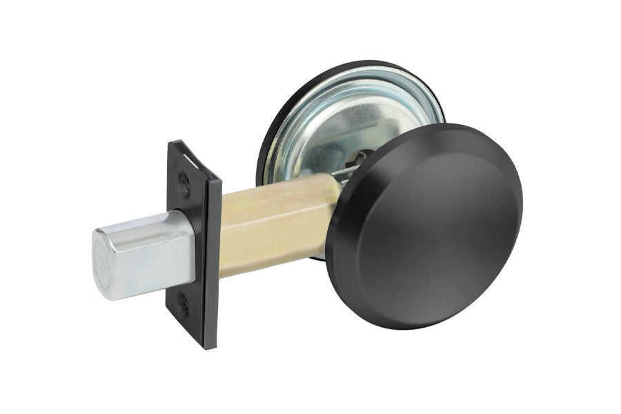 Accentra (Formerly Yale) D242 Medium Duty Deadbolt, Blank Plate x Thumbturn
