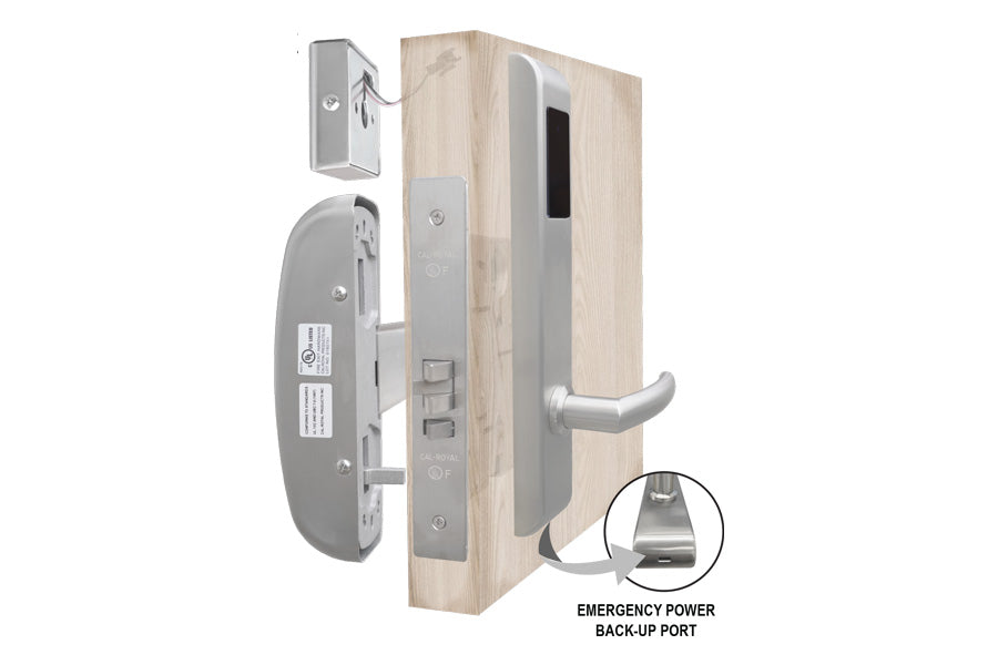 Cal-Royal MRCR98D Smart Digital Mortise Lock for Mortise Panic Bar