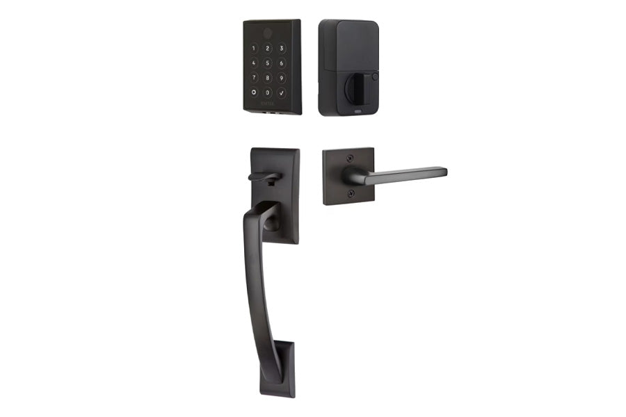 Emtek Ares EMPowered™ Motorized Touchscreen Keypad Entry Set