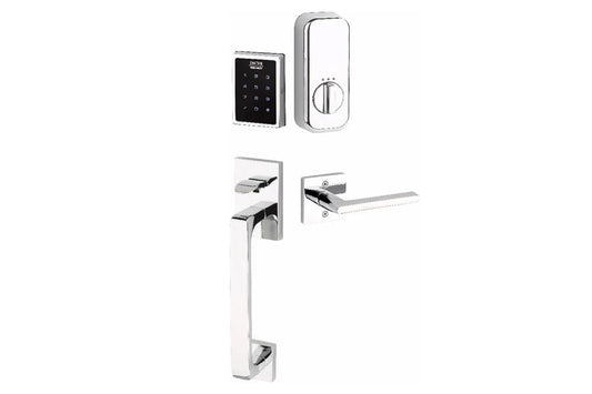 Emtek Baden EMPowered™ Motorized Touchscreen Keypad Entry Set