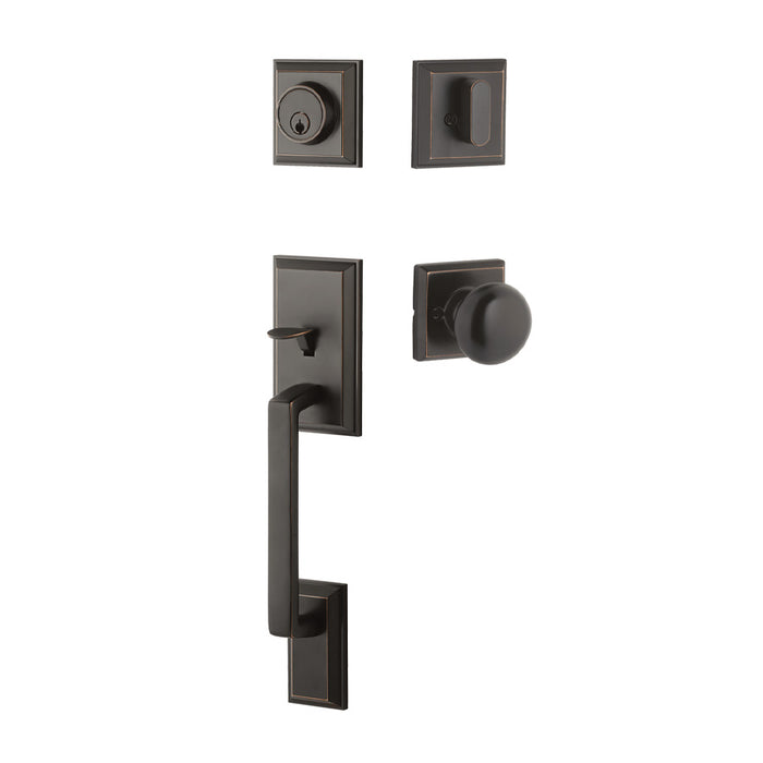 Yale Expressions Ellington Entry Set with Walker Knob — Lux Door Hardware