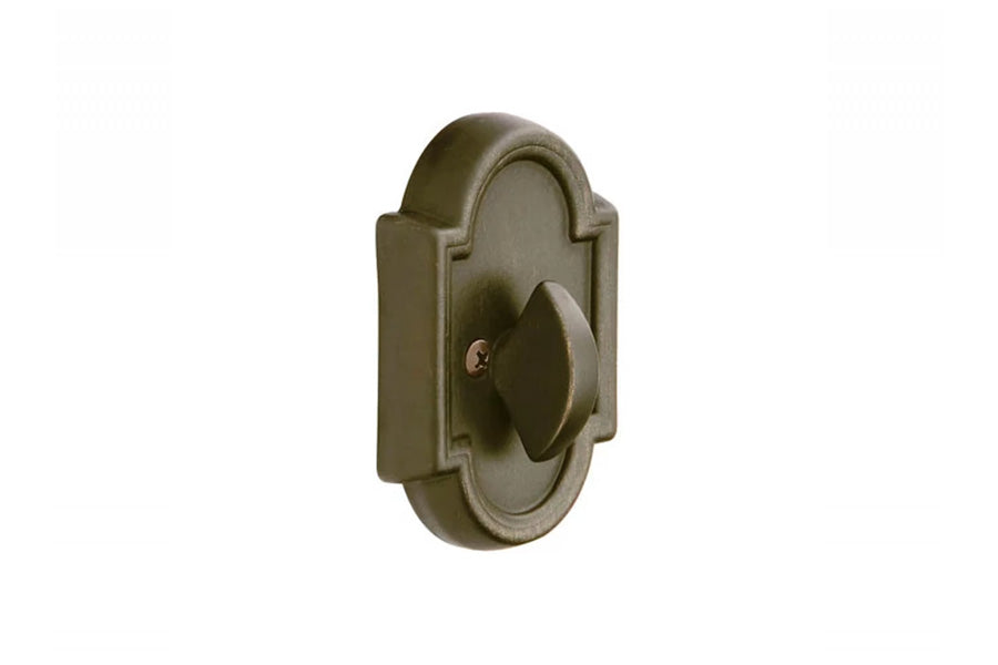 Emtek #11 Tuscany Bronze Single Sided Deadbolt