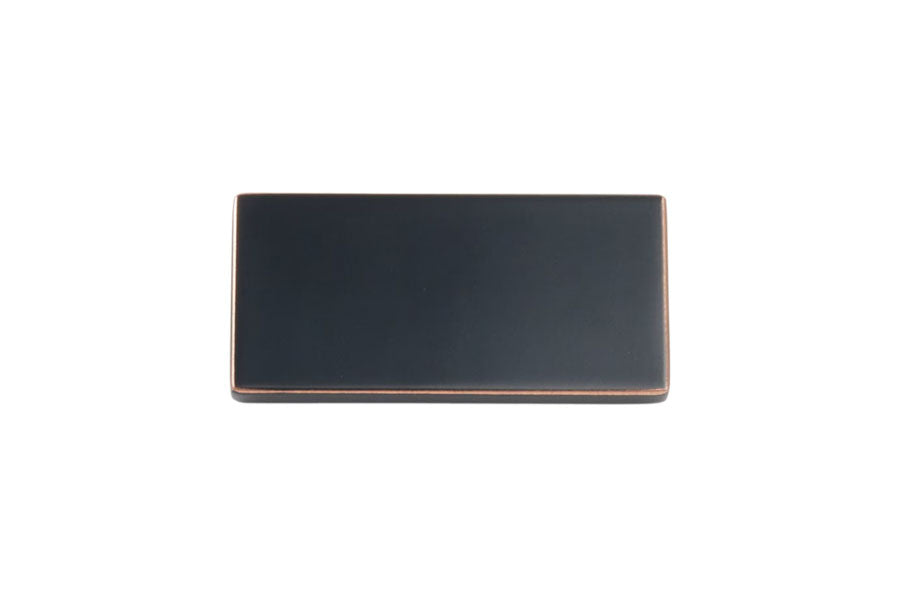 Emtek Clifton 1-1/4" x 2- 1/2"Rectangular Cabinet Knob