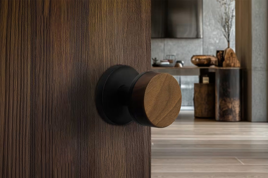 Emtek Conical Walnut Door Knob