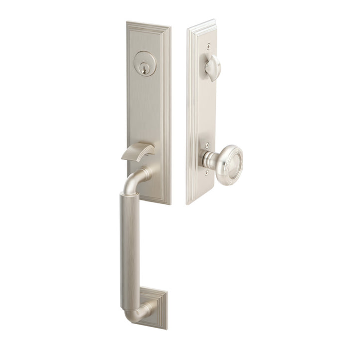 Emtek Handleset - Manning Monolithic Tubular Entry Set