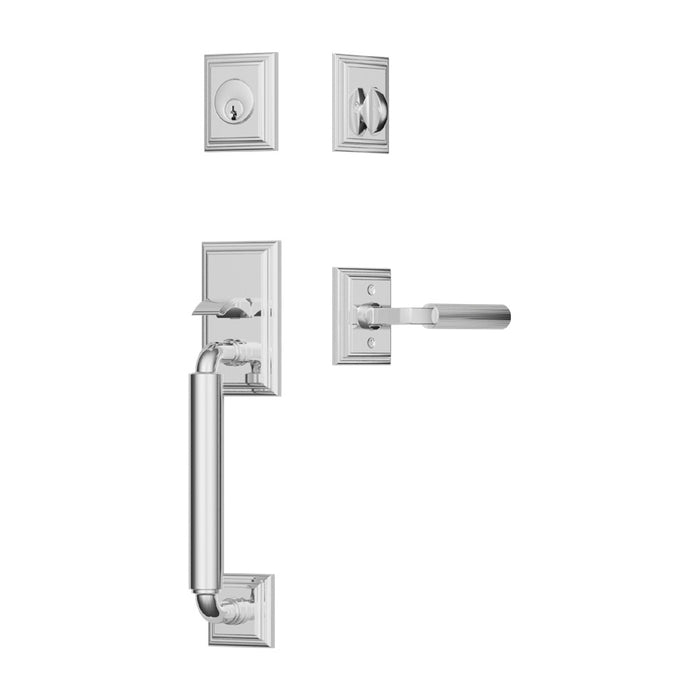 Emtek Handleset - Manning Sectional Tubular Entry Set