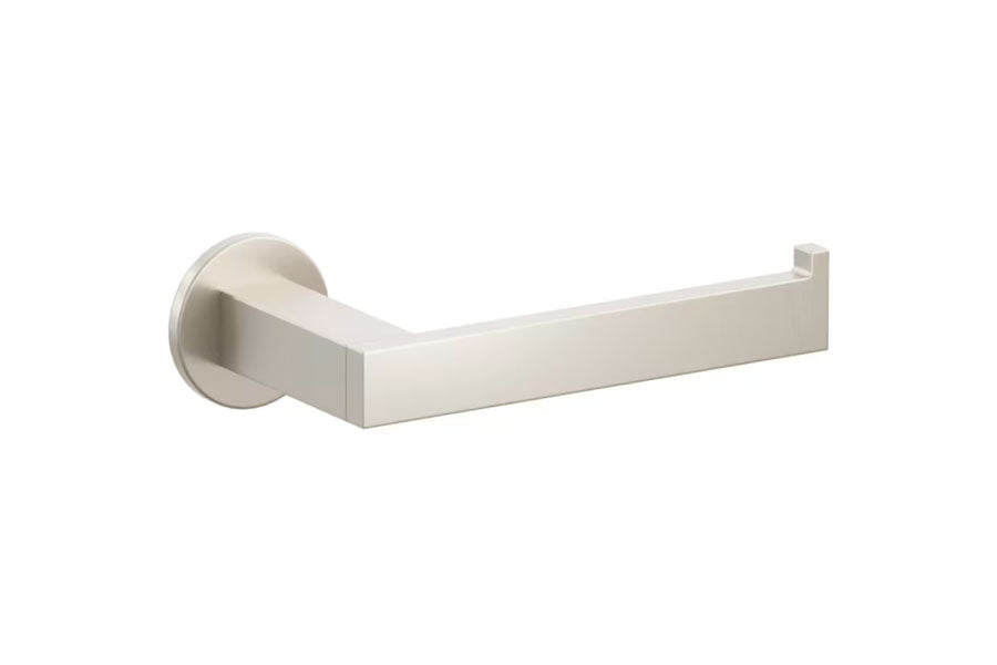 Emtek Modern Rectangular Brass Single Post Paper Holder