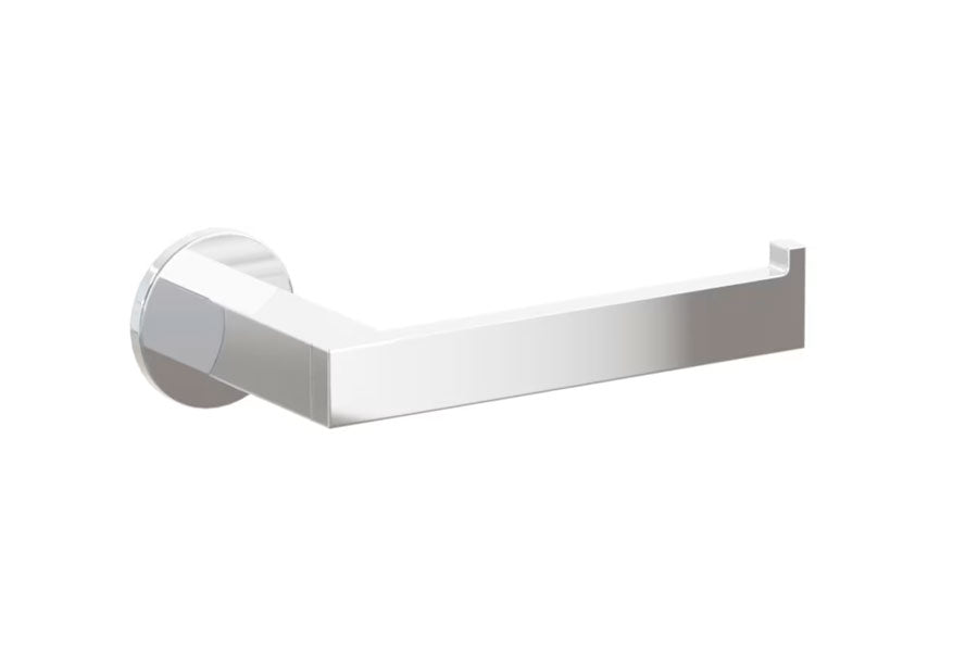 Emtek Modern Rectangular Brass Single Post Paper Holder