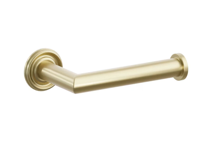 Emtek Modern Tubular Brass Single Post Paper Holder