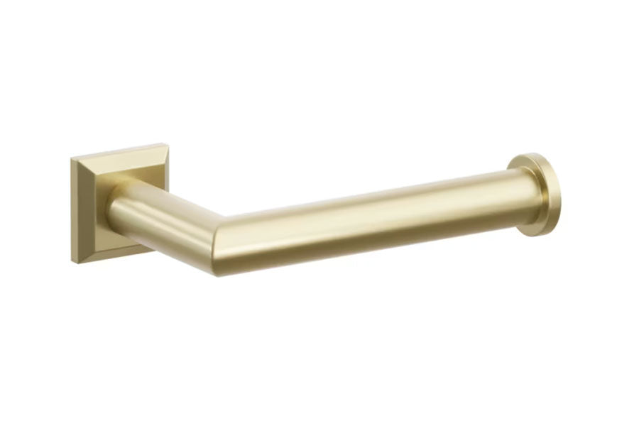 Emtek Modern Tubular Brass Single Post Paper Holder