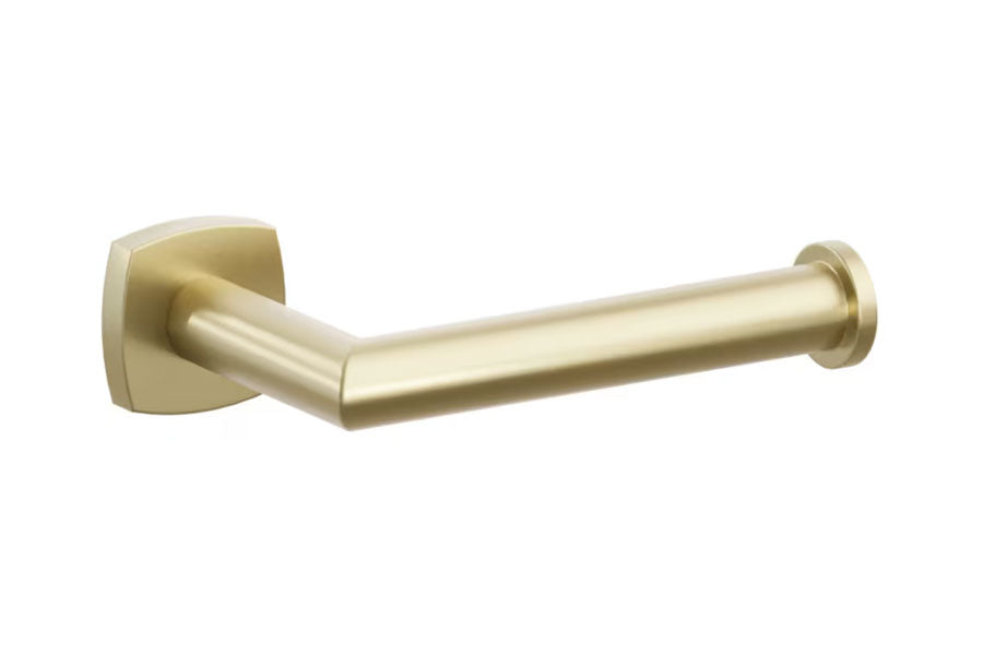 Emtek Modern Tubular Brass Single Post Paper Holder