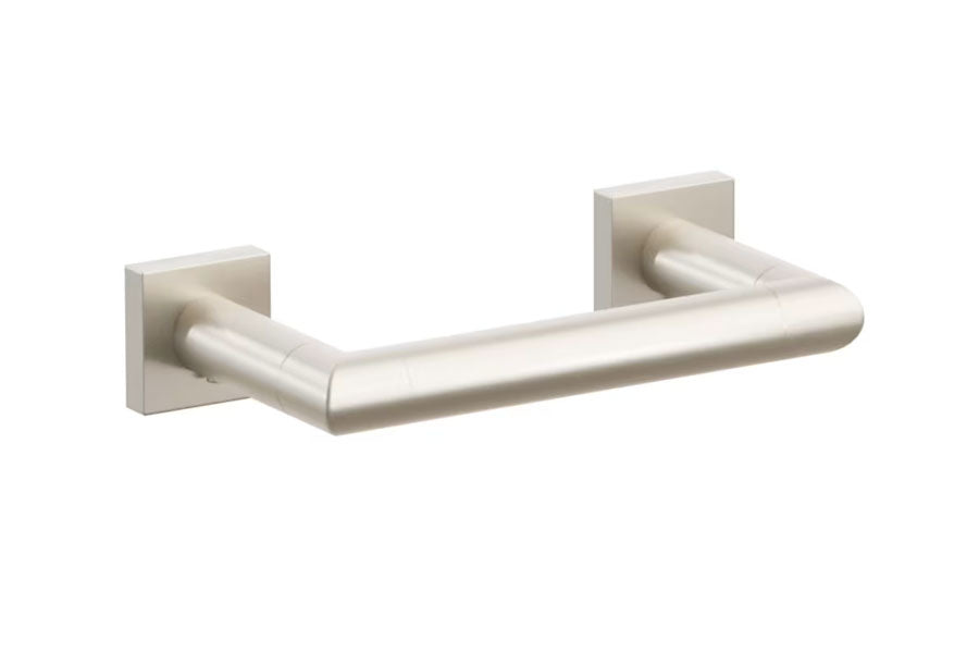 Modern Tubular Brass Pivoting Double Post Paper Holder