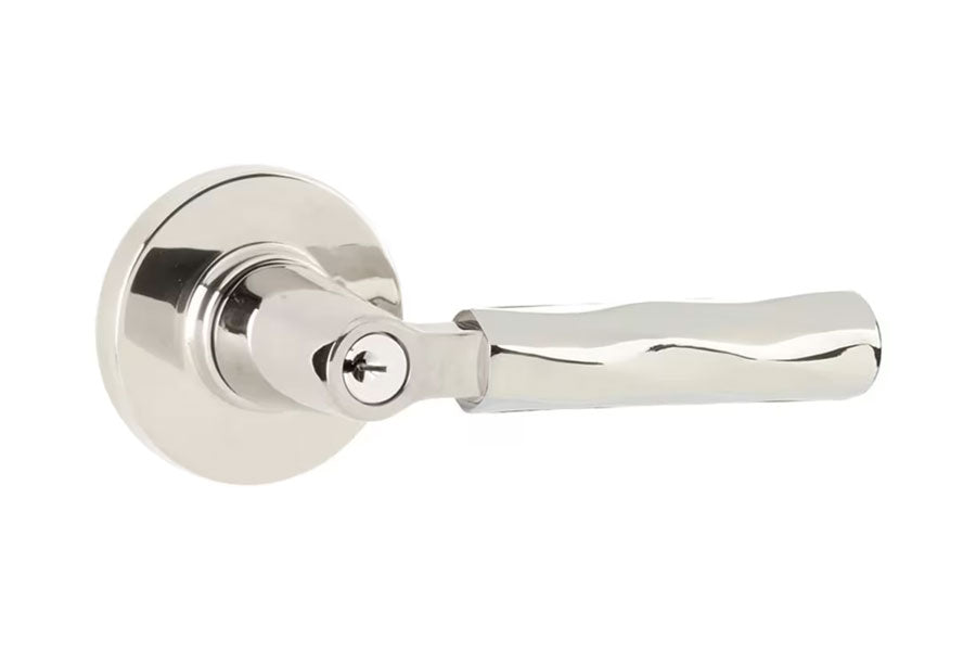Emtek Select Key in L-Square Stem with Tribeca Lever