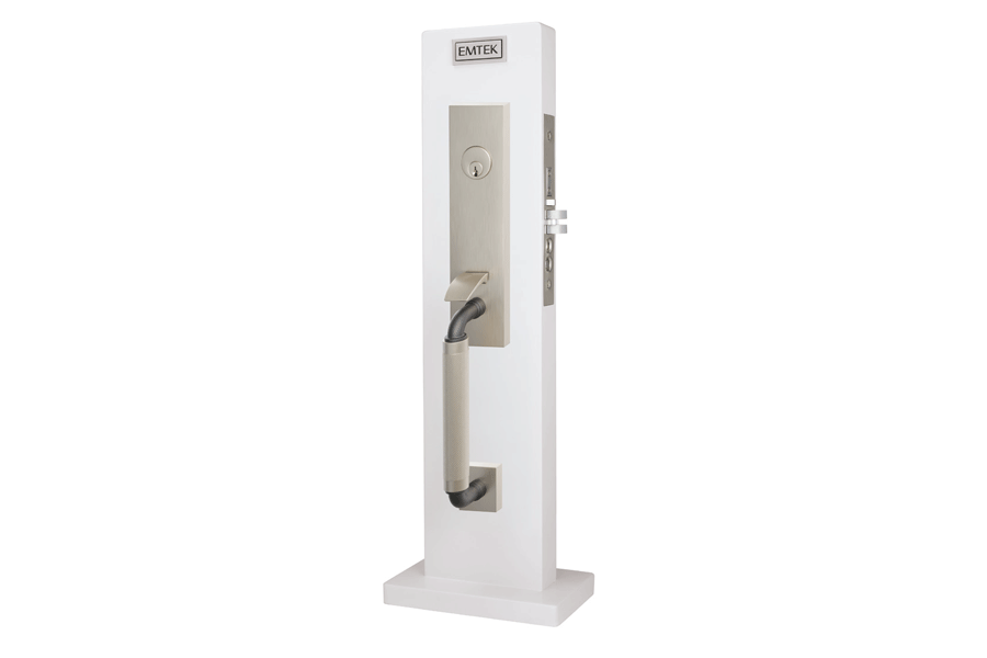 Emtek Select R-Bar Monolithic Mortise Entry Set