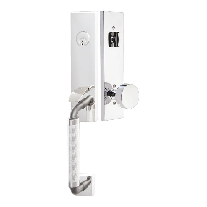 Emtek Select R-Bar Monolithic Tubular Entry Set