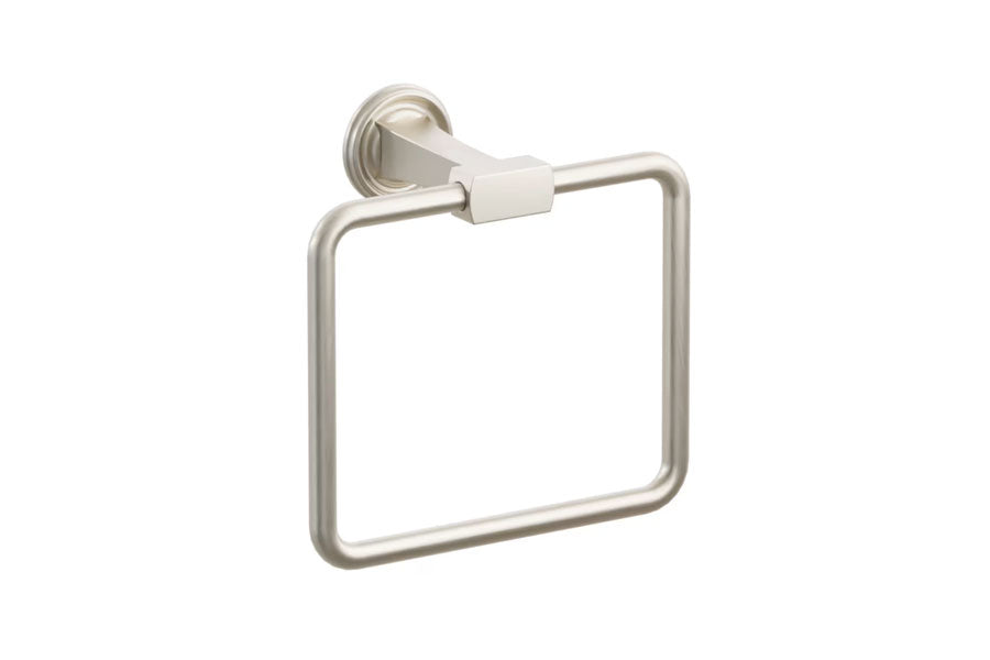 Emtek Transitional Flared Brass Towel Ring