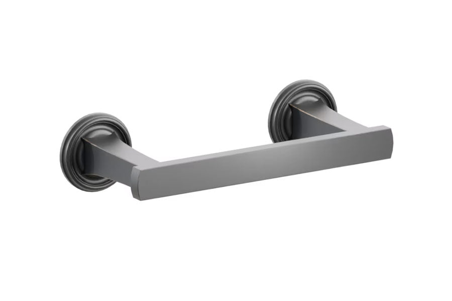 Emtek Transitional Flared Brass Pivoting Double Post Paper Holder