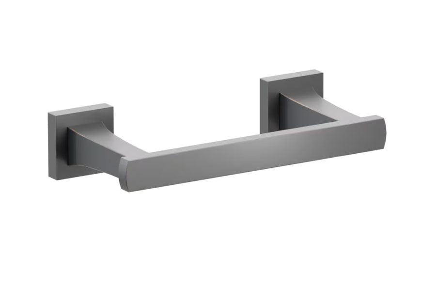 Emtek Transitional Flared Brass Pivoting Double Post Paper Holder