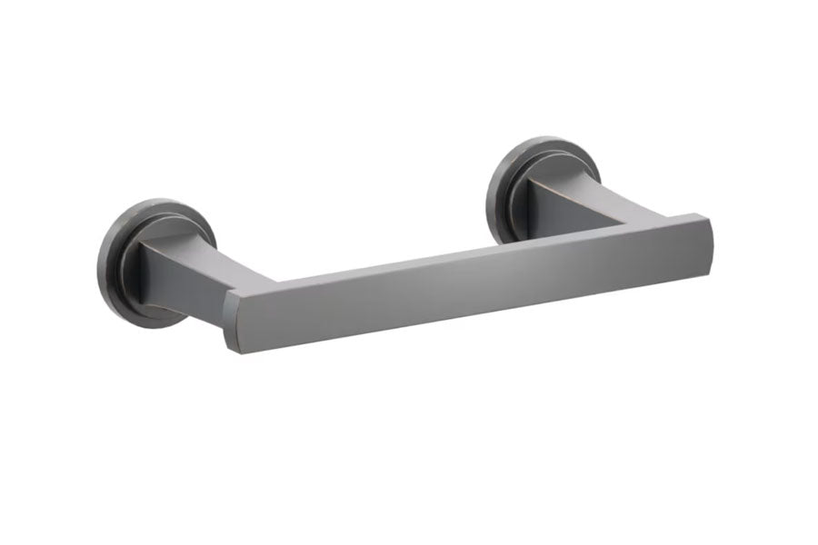 Emtek Transitional Flared Brass Pivoting Double Post Paper Holder