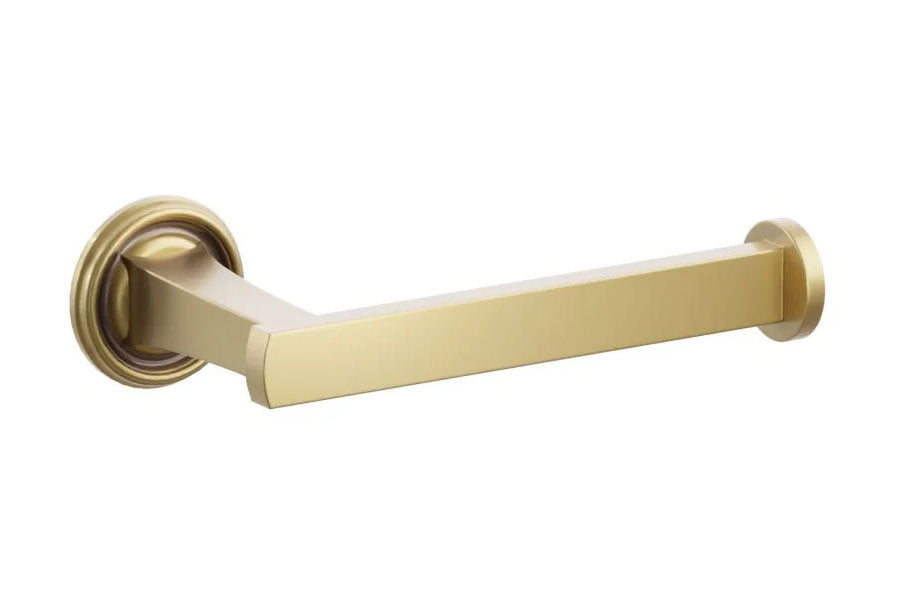 Emtek Transitional Flared Brass Single Post Paper Holder