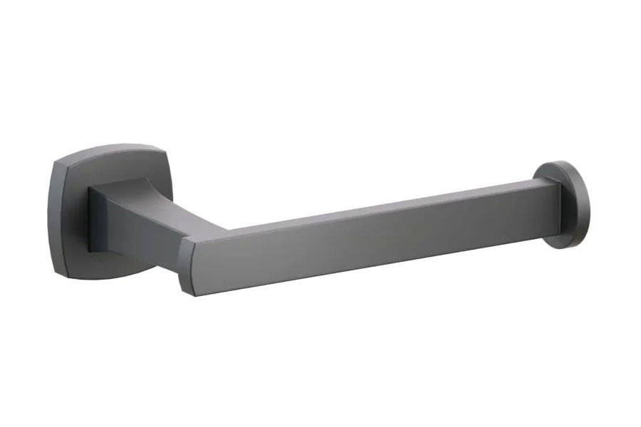 Emtek Transitional Flared Brass Single Post Paper Holder