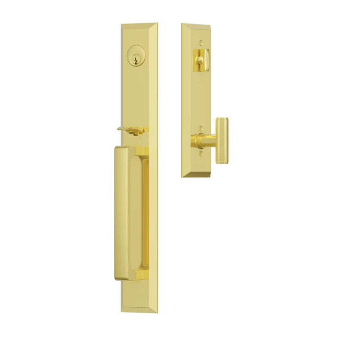 Emtek Handleset - Transitional Heritage Full Length Entry Set