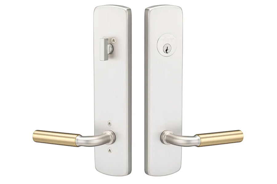 Ridgecrest Mountain Forma Sideplate Lockset Entry with Deadbolt
