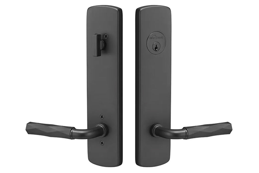 Ridgecrest Mountain Forma Sideplate Lockset Entry with Deadbolt