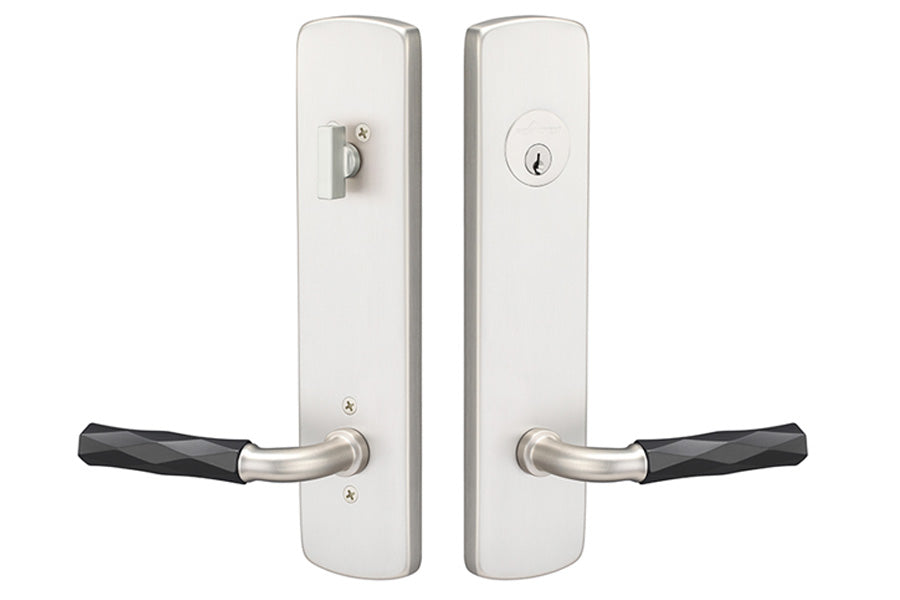 Ridgecrest Mountain Forma Sideplate Lockset Entry with Deadbolt