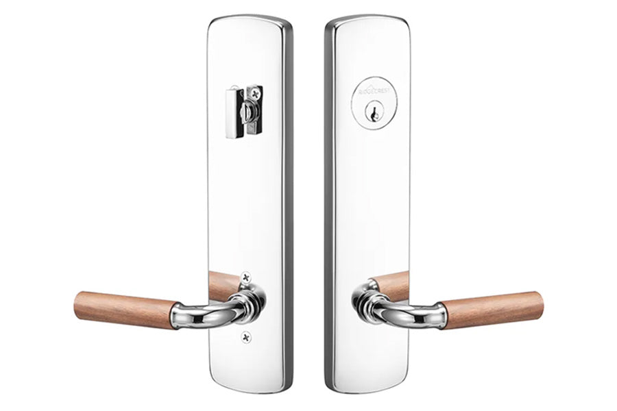 Ridgecrest Mountain Forma Sideplate Lockset Entry with Deadbolt