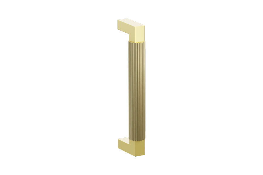 Emtek SELECT Solid Brass 8" Door Pull with L-Square Stem