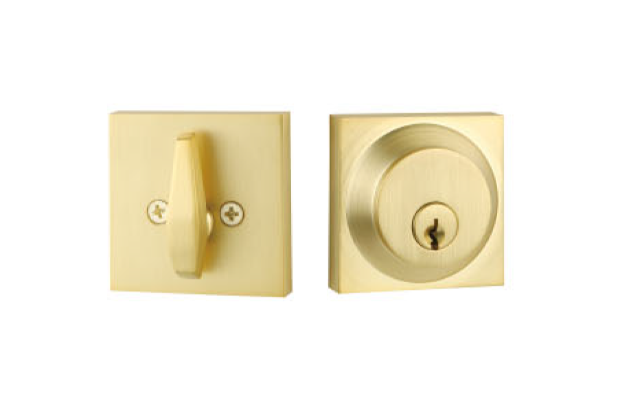 Lux Door Hardware Residential Square Deadbolt