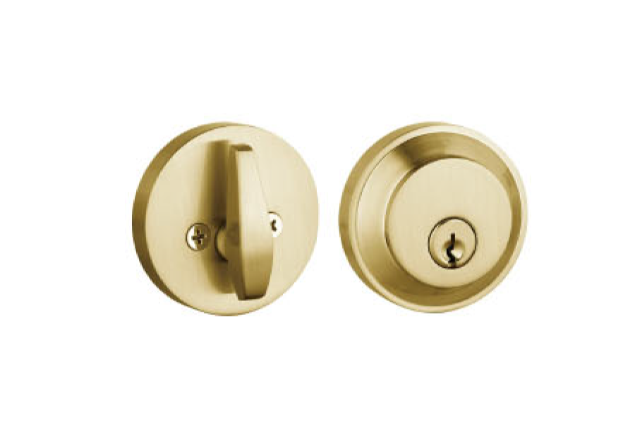 Lux Door Hardware Residential Round Deadbolt