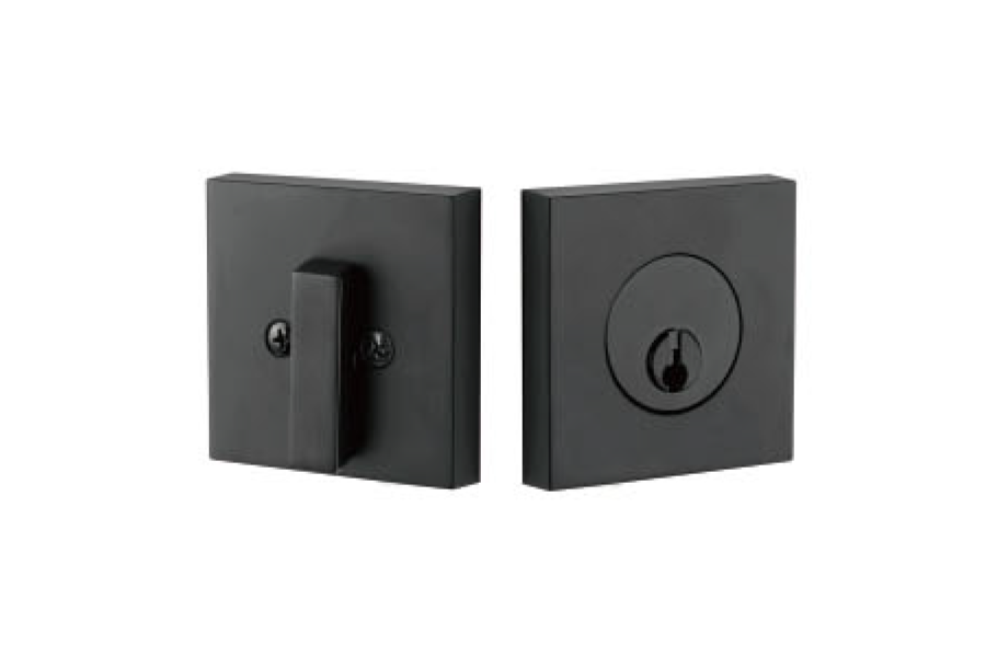 Lux Door Hardware Residential Square Modern Deadbolt