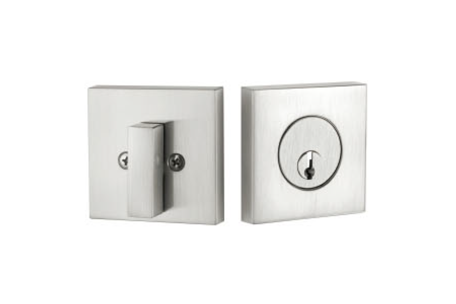 Lux Door Hardware Residential Square Modern Deadbolt