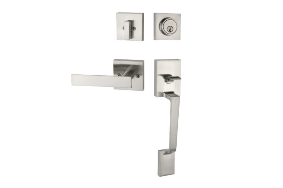 Lux Door Hardware Oslo Sectional Tubular Entry Set