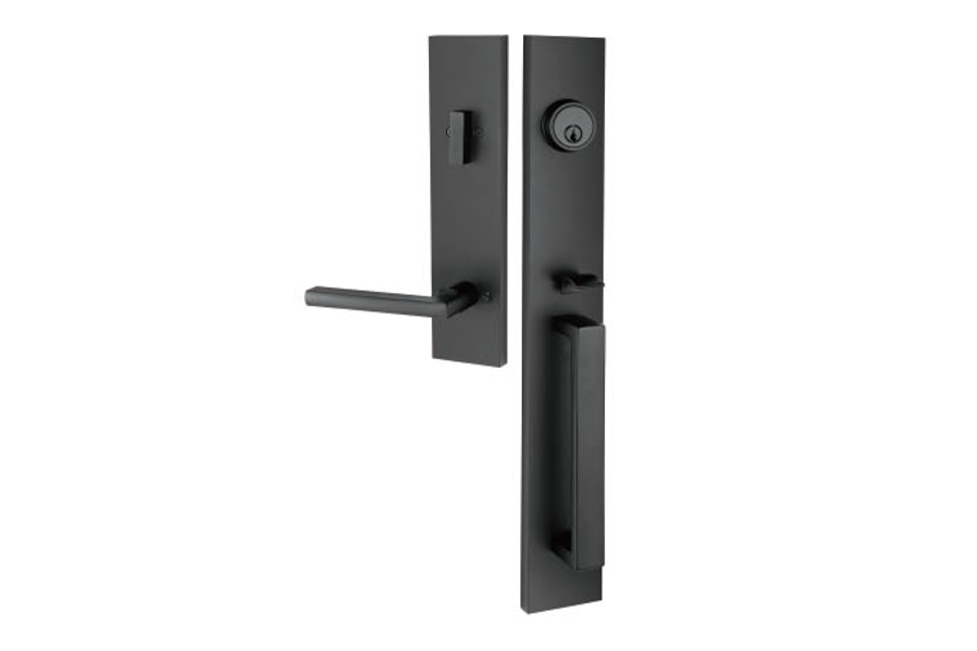 Lux Door Hardware Pisa Full Length Tubular Entry Set