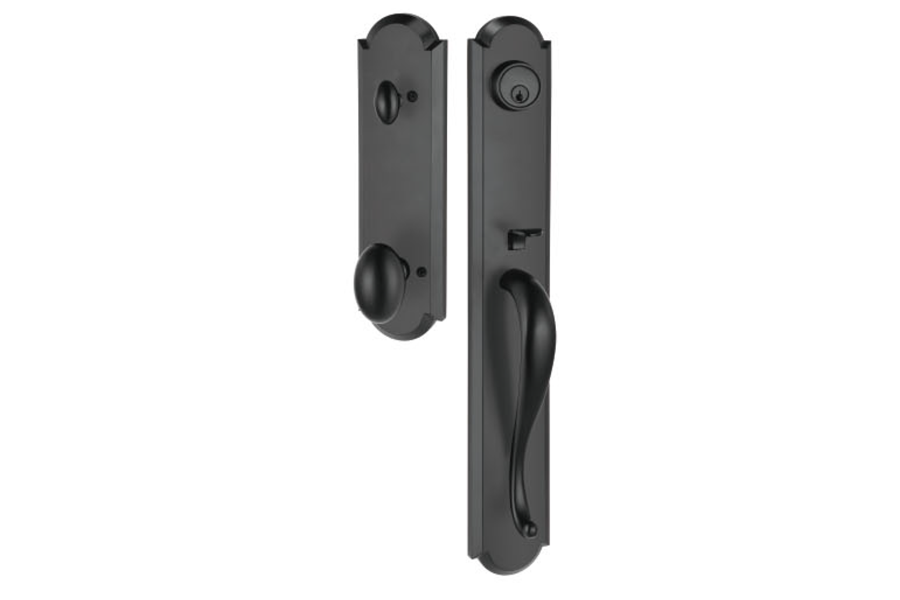 Lux Door Hardware Morocco Full Length Tubular Entry Set
