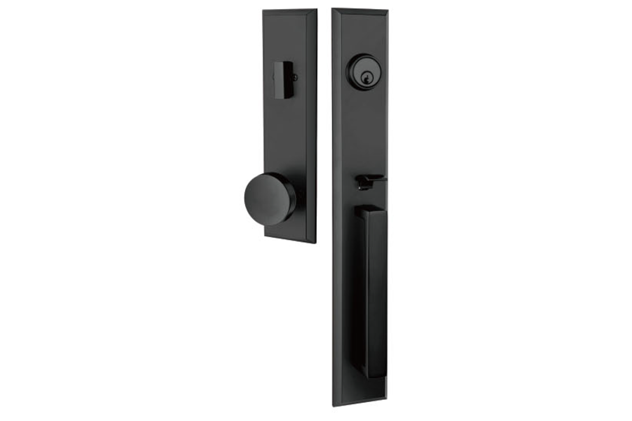 Lux Door Hardware Milan Full Length Tubular Entry Set