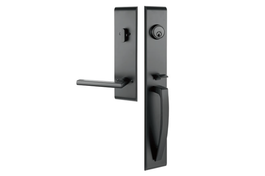 Lux Door Hardware Amsterdam Full Length Tubular Entry Set