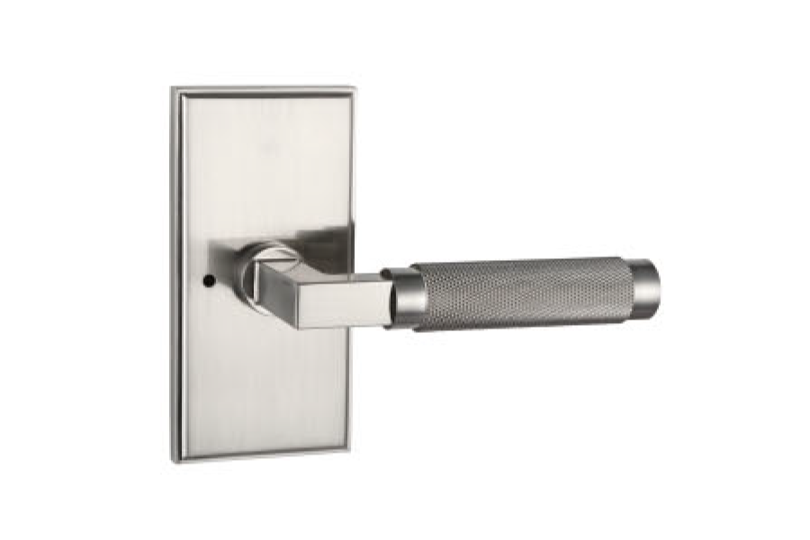 Lux Door Hardware Modern Knurled Door Lever