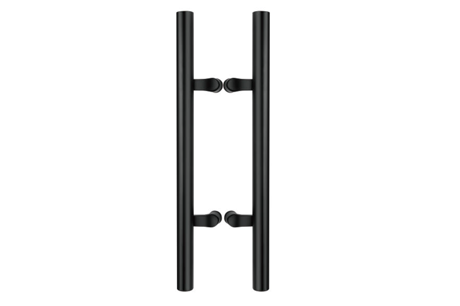Lux Door Hardware Modern Stainless Steel Offset Long Door Pull