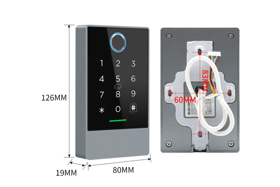 LUX K3F Smart Security Keypad Hardware