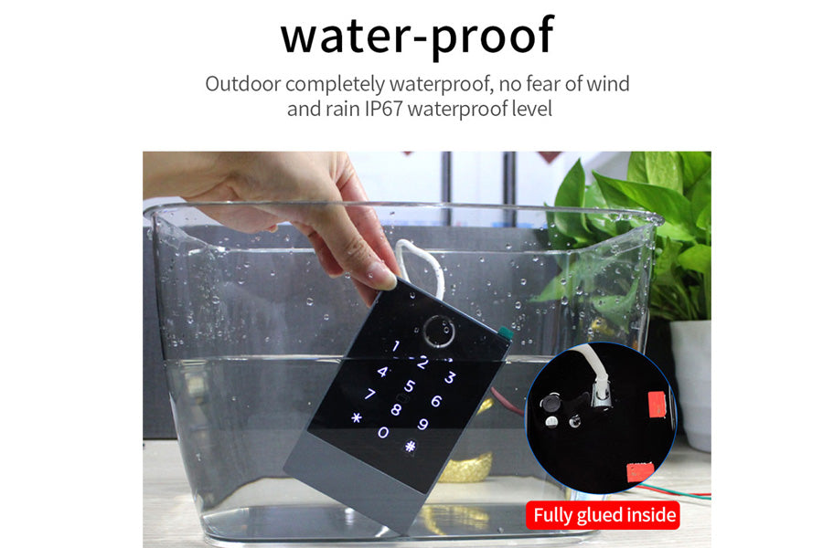 LUX K3F Smart Security Keypad Hardware