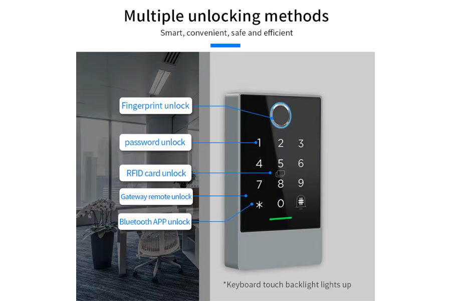 LUX K3F Smart Security Keypad Hardware